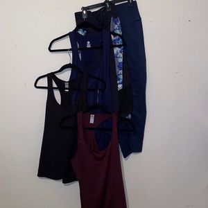 Yoga 5pcs Fabletics calia Gaiam large